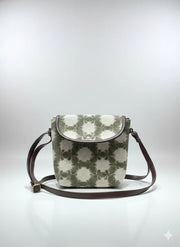 Printed Cotton Canvas Shoulder Sling Bag - SanskrutiHomes 