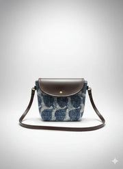 Printed Cotton Canvas Shoulder Sling Bag - SanskrutiHomes 