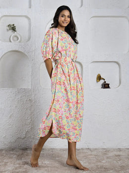 Polyster Dress - SanskrutiHomes 