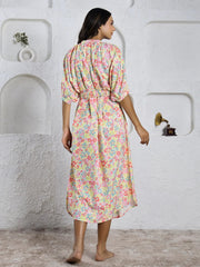Polyster Dress - SanskrutiHomes 