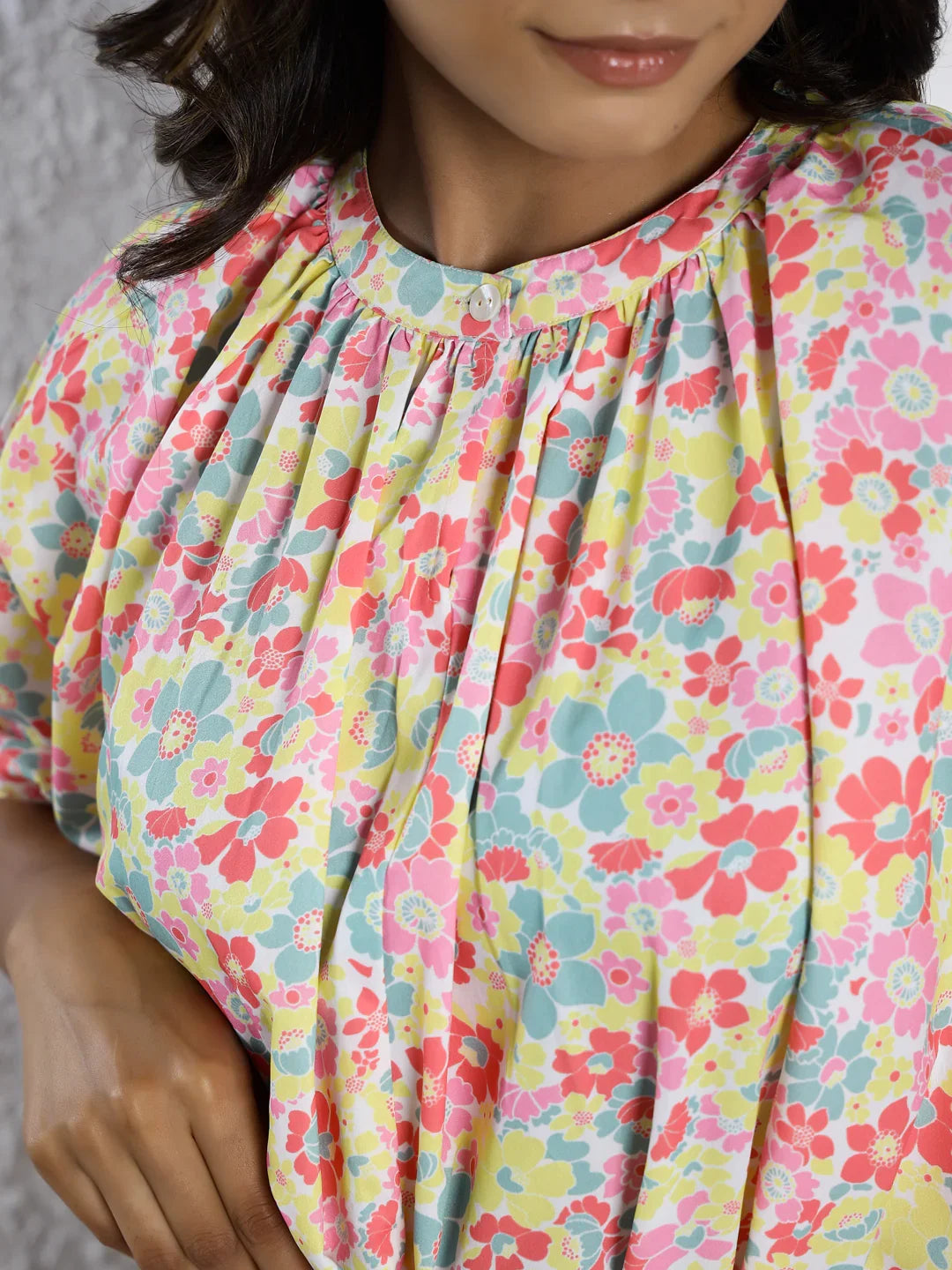 Polyster Dress - SanskrutiHomes 