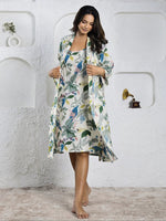 Liberty Cotton Night Dress - SanskrutiHomes 