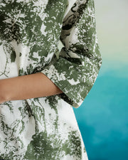 Printed Cotton Loose Fit Top - SanskrutiHomes 