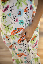 Cotton fish multi-colour Sleep set - SanskrutiHomes 