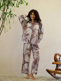 Floral Printed Night Suit Set for Women - SanskrutiHomes 
