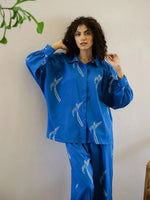 Cotton Printed Night Suit Set - SanskrutiHomes 