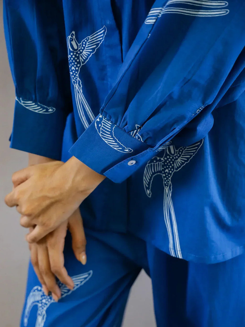 Cotton Printed Night Suit Set - SanskrutiHomes 