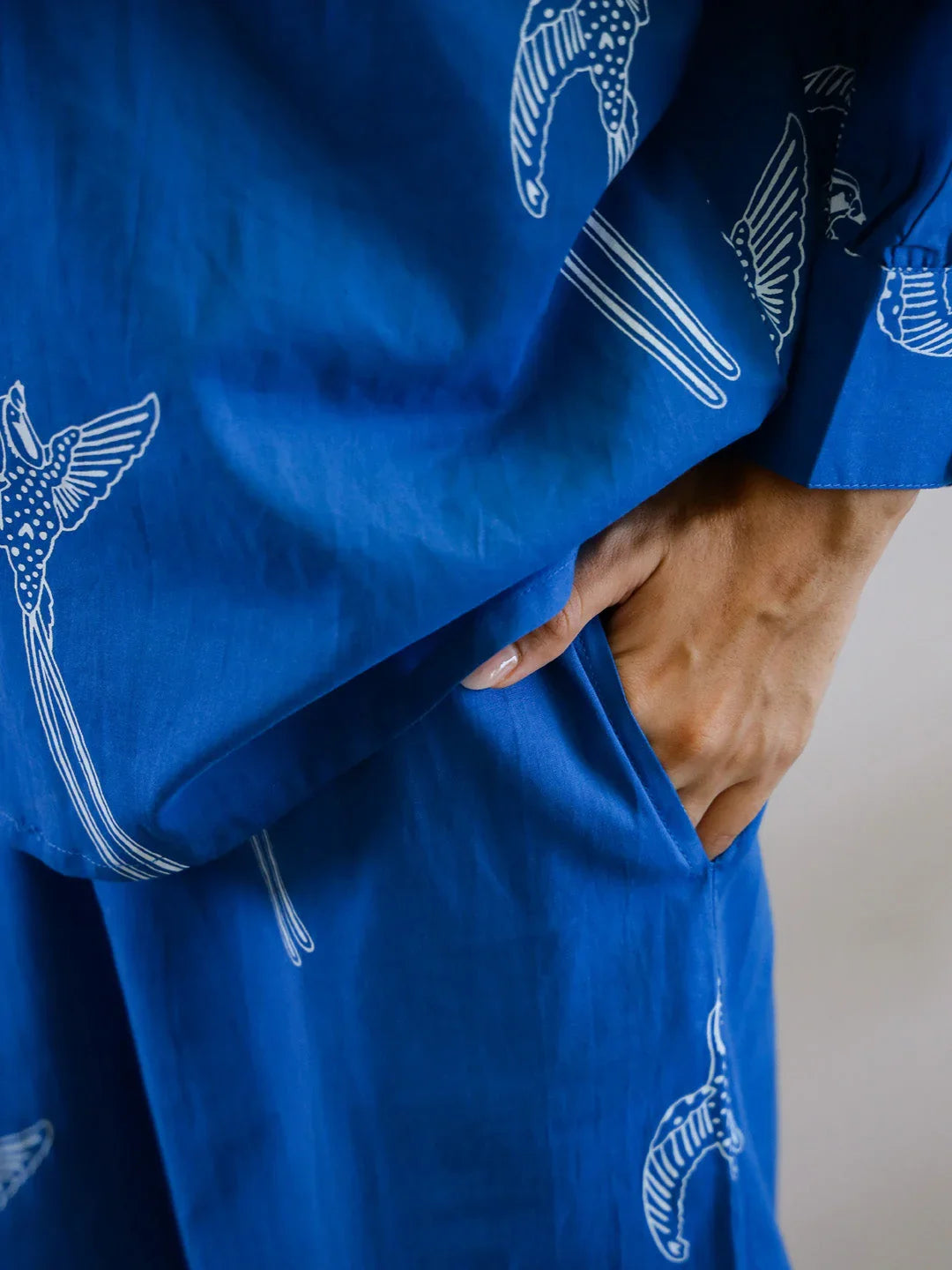 Cotton Printed Night Suit Set - SanskrutiHomes 