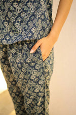 Spruce Printed Pure Cotton Night suit - SanskrutiHomes 