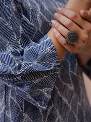 Floral Printed Kurta Set - SanskrutiHomes 