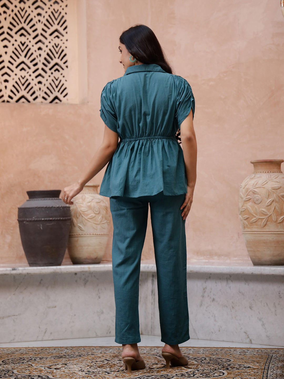 Floral Printed Cord Set - SanskrutiHomes 