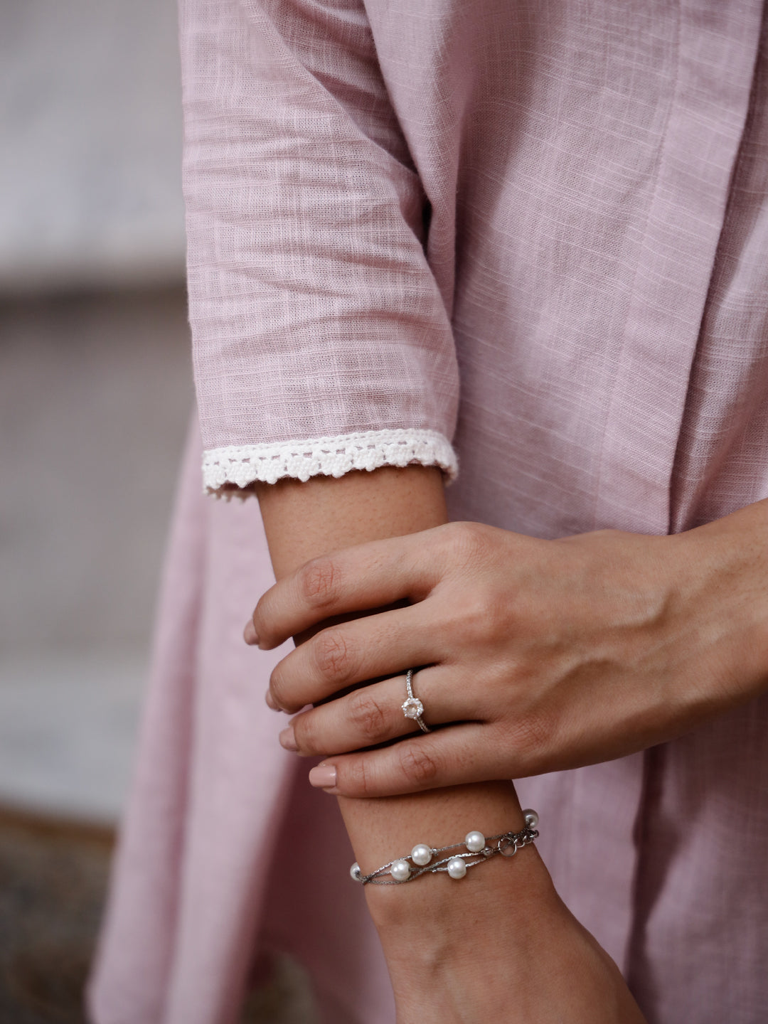 Floral embroidery Coord Set - SanskrutiHomes 