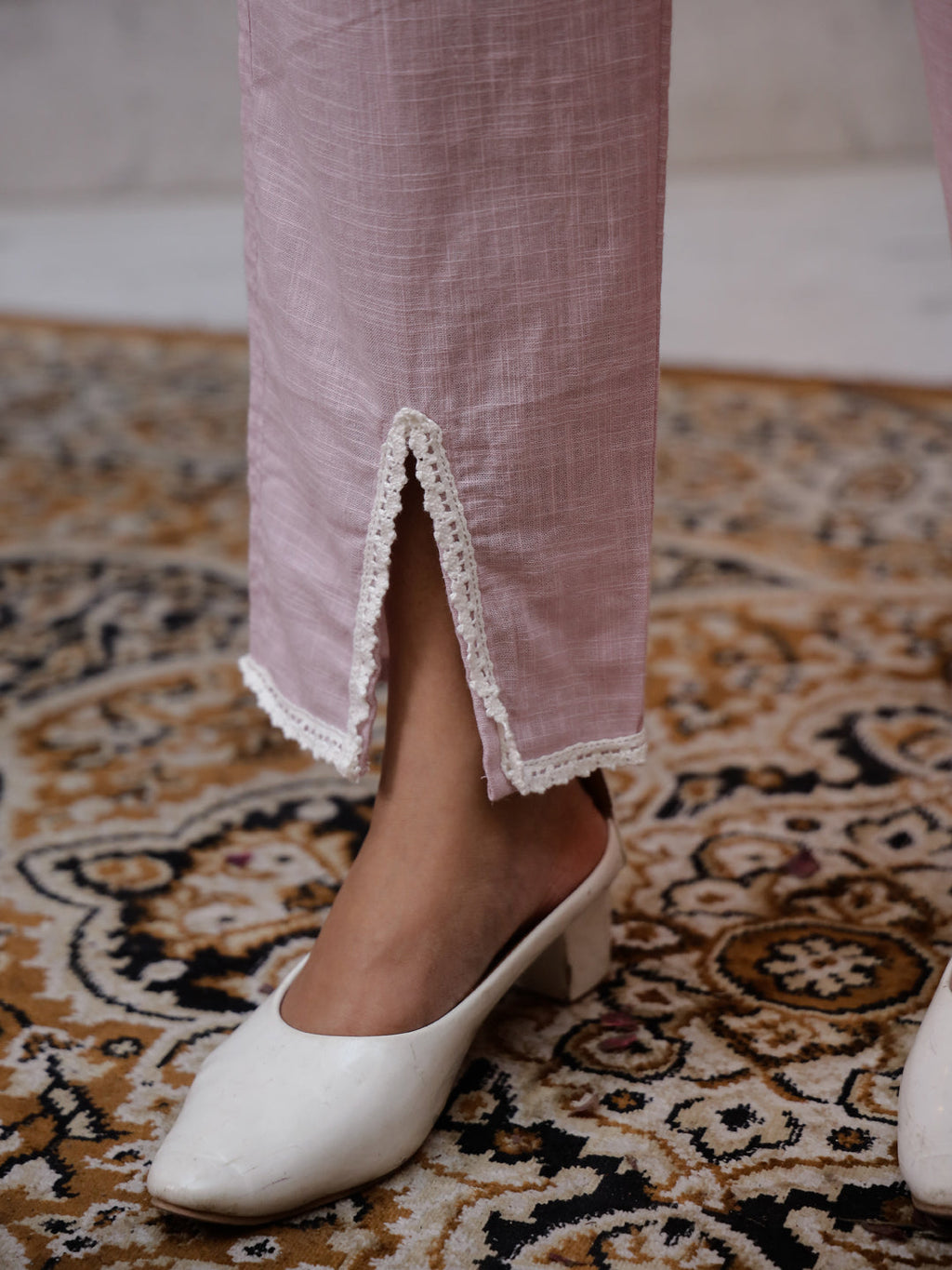 Floral embroidery Coord Set - SanskrutiHomes 