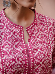 Zebra print Cotton Night SUIT - SanskrutiHomes 