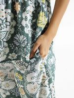 Cadet Green Cotton Loungewear Set - SanskrutiHomes 
