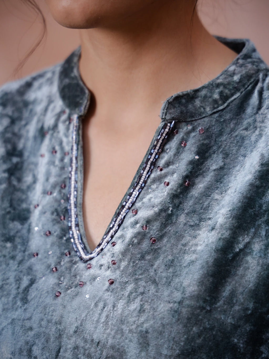 Solid Winter Co-ord Set - SanskrutiHomes 