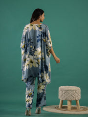 Flower Print Cotton Co-Ord Set