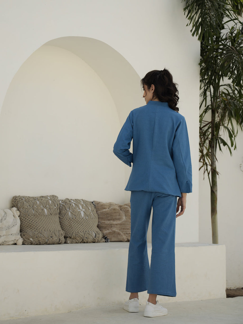 Cotton Printed Full Sleeves Co-ord Set for Women - SanskrutiHomes 