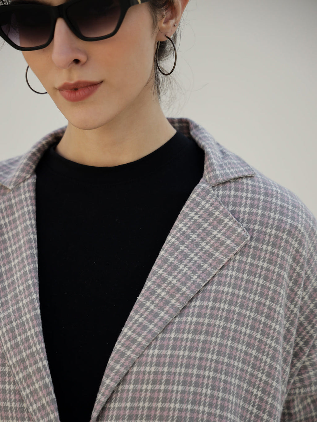 Grey Color Strips Printed Co-ords Set - SanskrutiHomes 