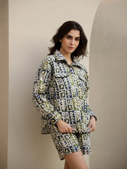 Multicolor Cotton Co-Ords Set For Women