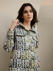 Multicolor Cotton Co-Ords Set For Women