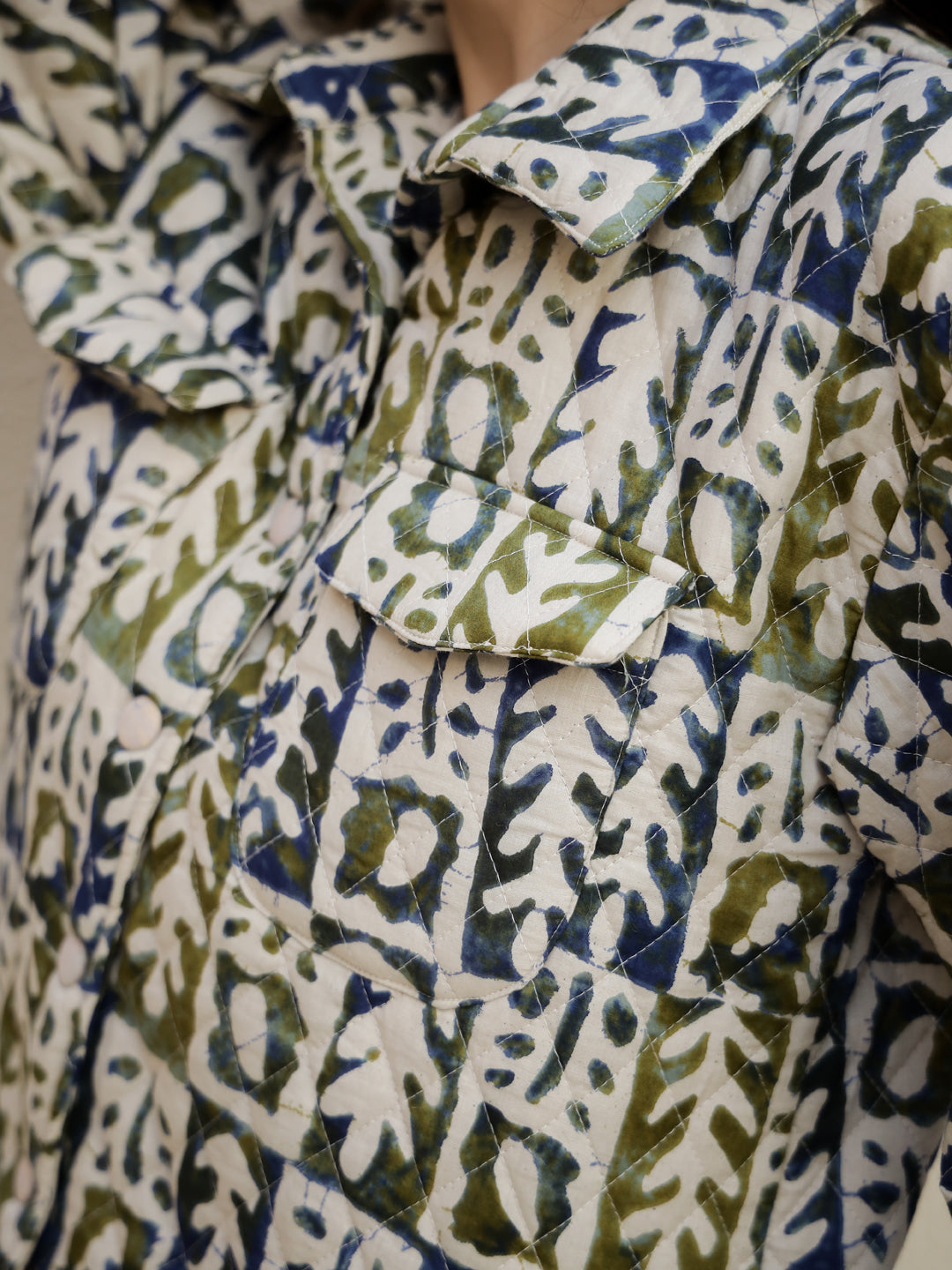 Floral Printed Regular Gotta Patti Pure Cotton Kurta with Trousers & With Dupatta - SanskrutiHomes 