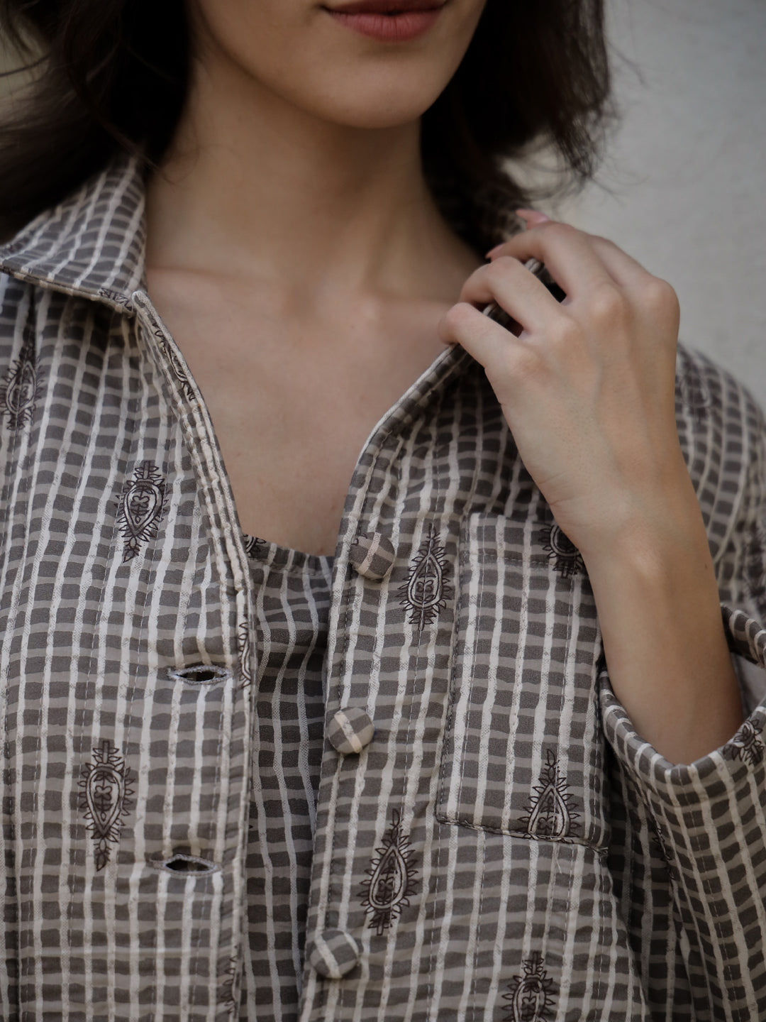 Mustard Kaftan Set - SanskrutiHomes 