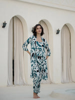 Set of 3 Printed Night Suit Set - SanskrutiHomes 