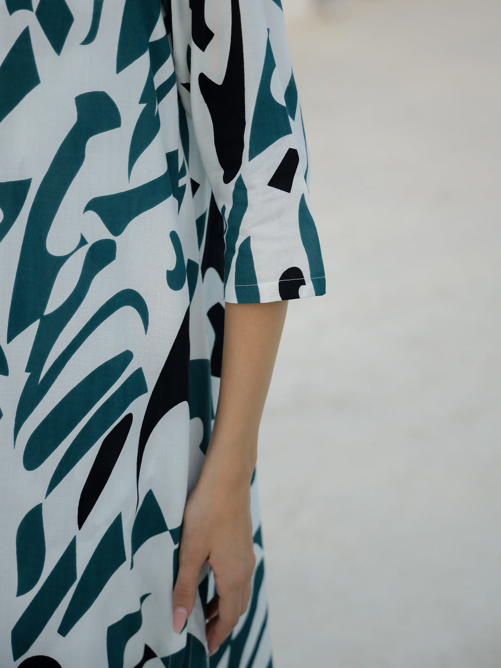 Pink Floral Printed Cotton Kurta with Dupatta - SanskrutiHomes 