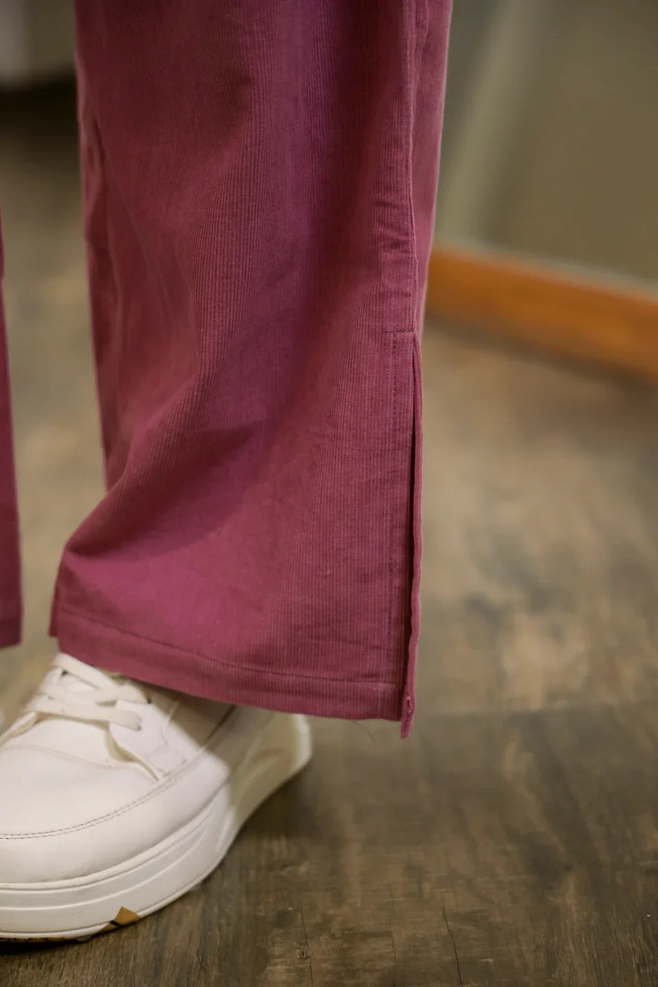 Orchid Corduroy Co-ord Set - SanskrutiHomes 