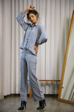 Denim Co-ord Set - SanskrutiHomes 