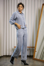 Denim Co-ord Set - SanskrutiHomes 