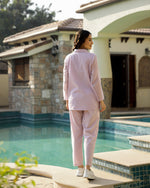 Solid Print Cotton kotadoriya Co-ords Set for Women - SanskrutiHomes 