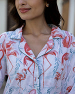 Floral Printed Night Suit Set - SanskrutiHomes 
