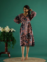 Printed Top With Trousers Co-Ords - SanskrutiHomes 