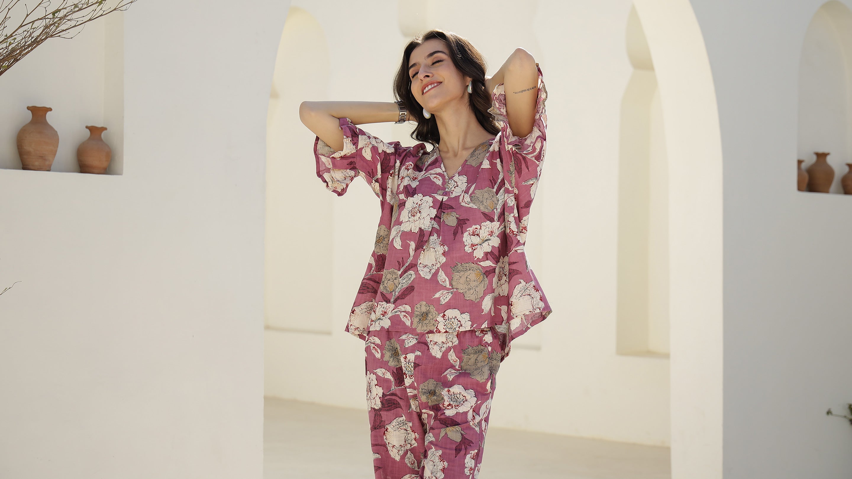 Cotton Black Towel Bath Robe - SanskrutiHomes 