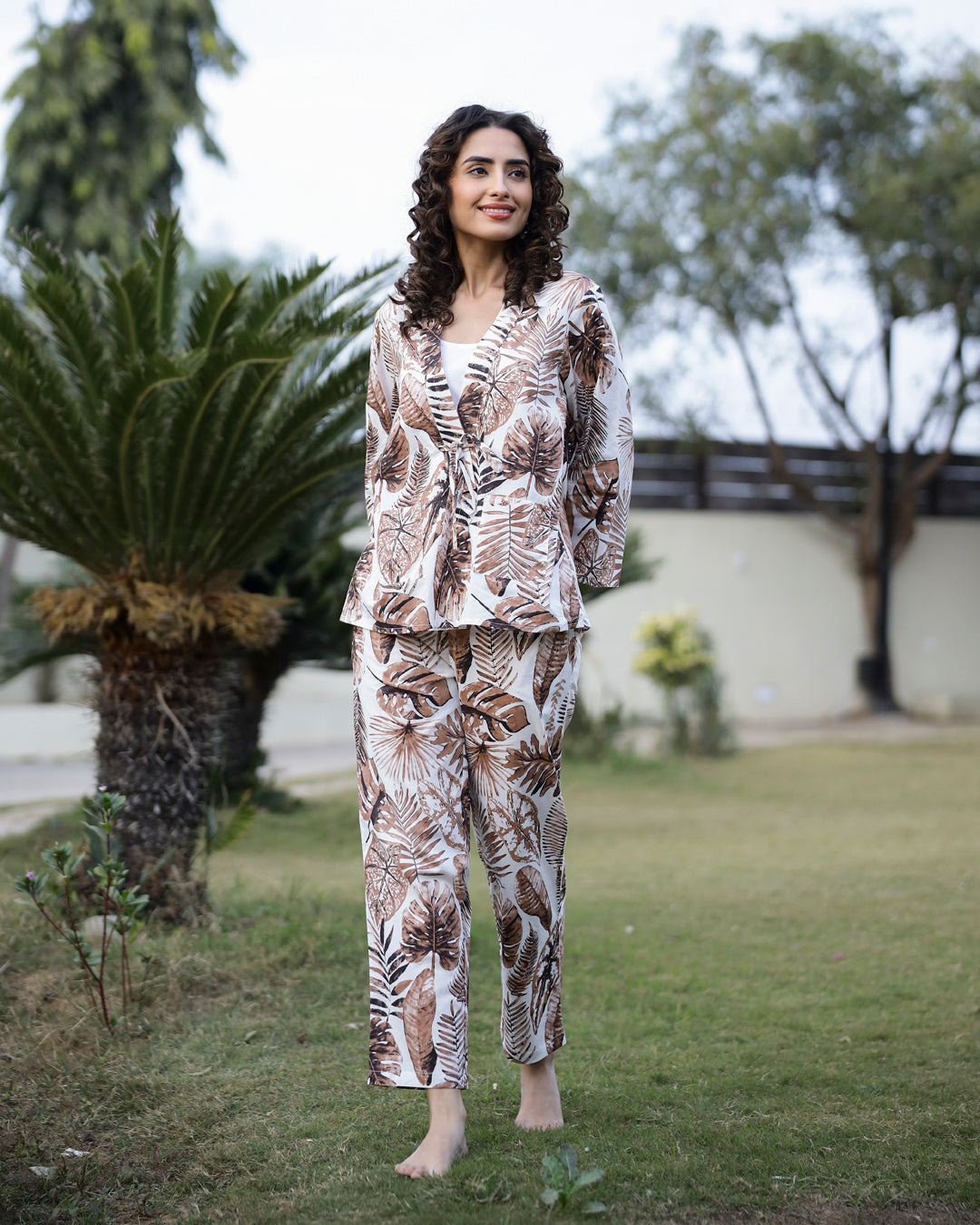 Pure Cotton Night Suit Set - SanskrutiHomes 