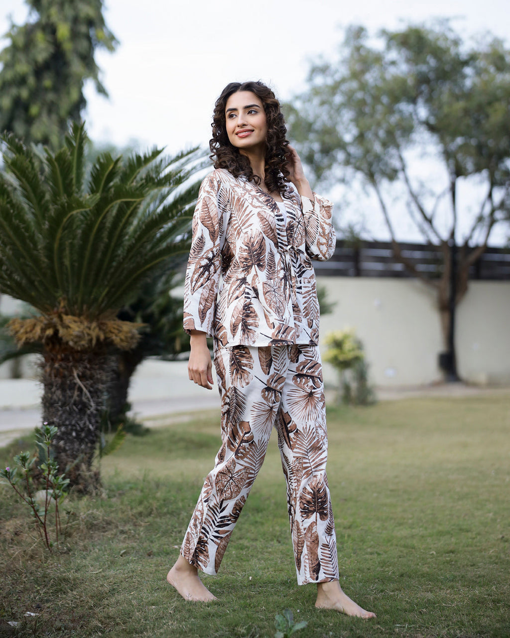 Pure Cotton Night Suit Set - SanskrutiHomes 