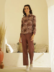 Floral Printed Co-ords Set for Women - SanskrutiHomes 