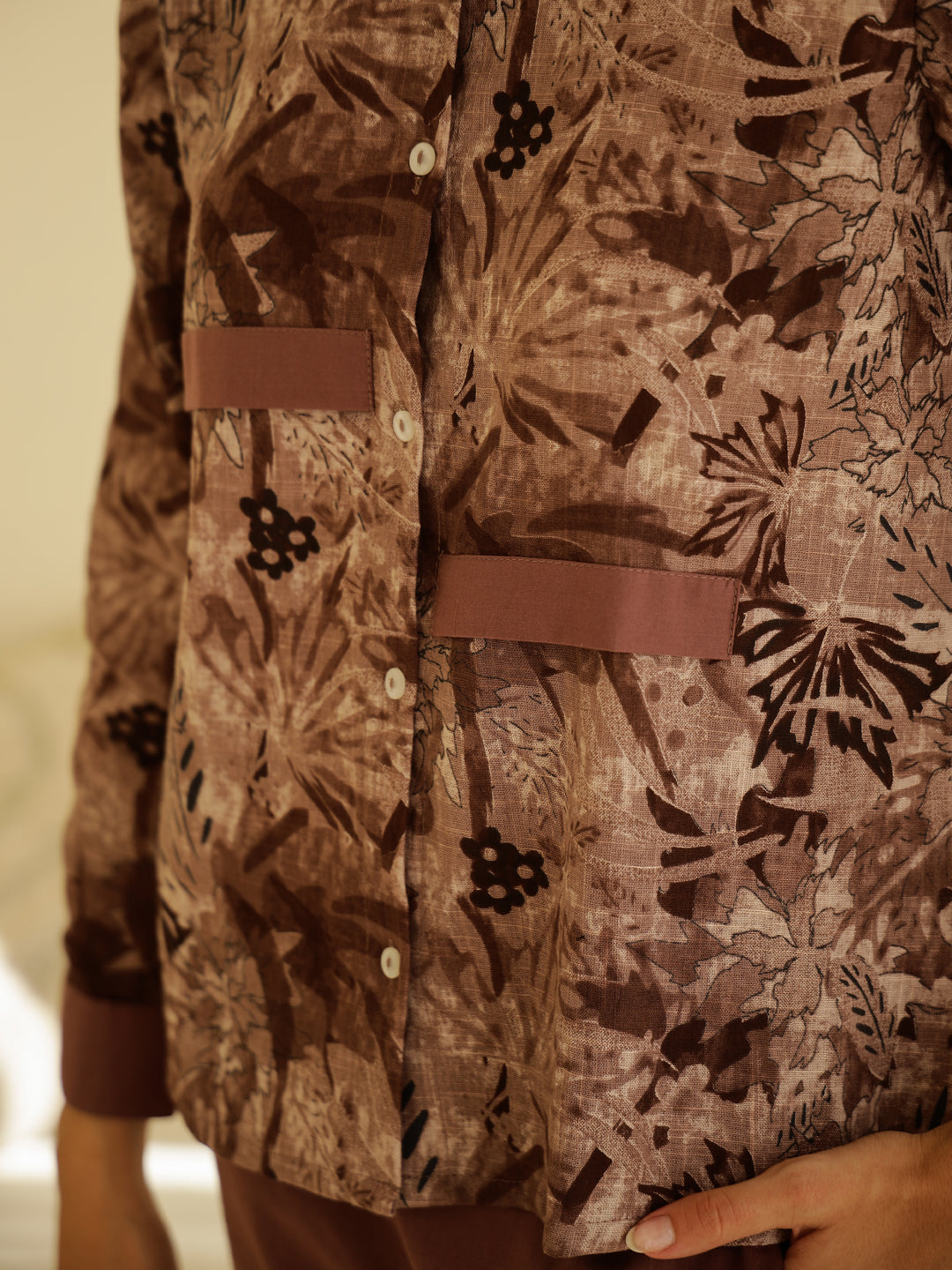 Floral Printed Co-ords Set for Women - SanskrutiHomes 