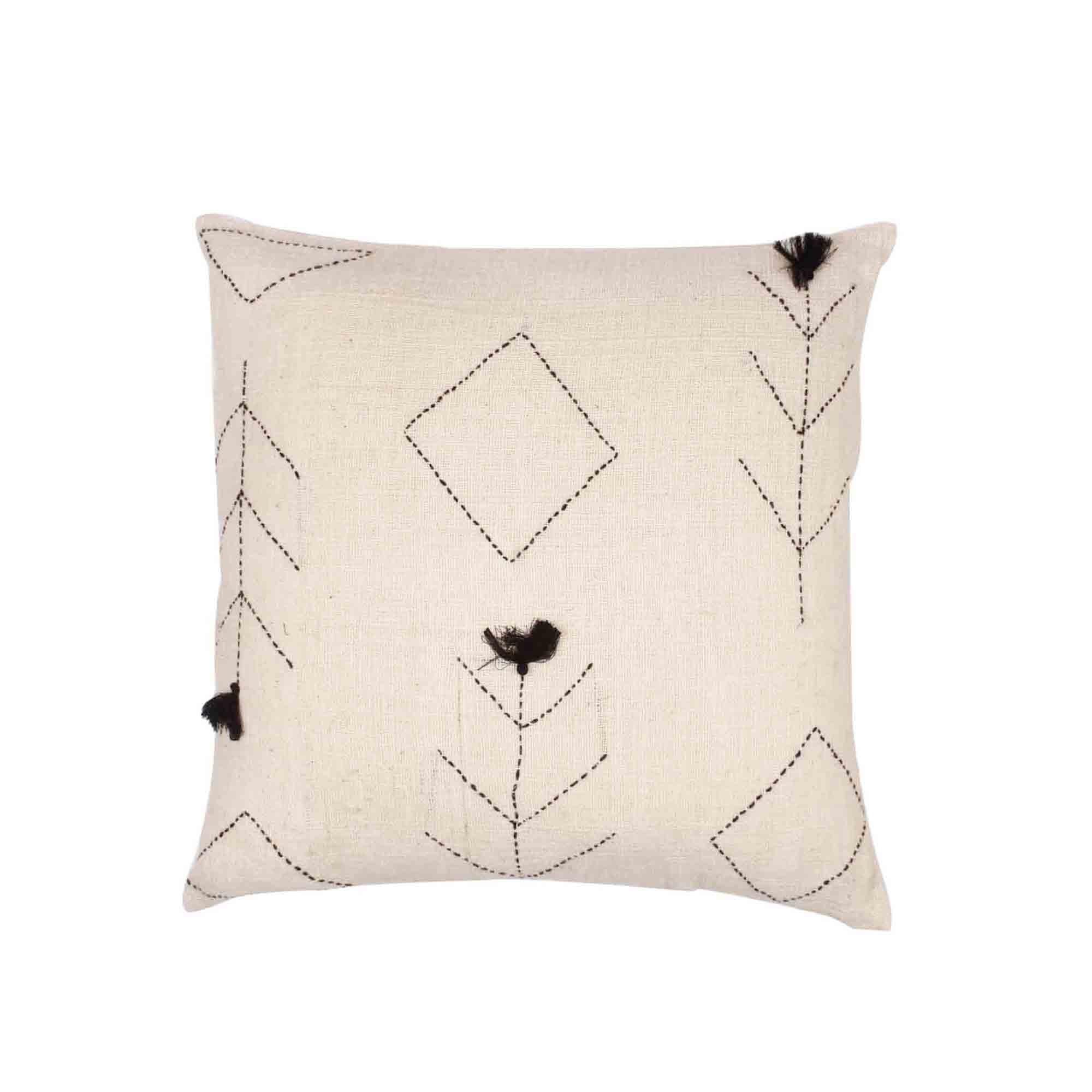 Hand-Weaved 100% Cotton Cushion Covers - SanskrutiHomes 