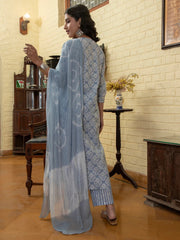 Floral Printed Kurta Set For Womens