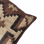 Designer Handcrafted Jute Cushion Cover