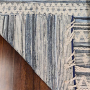 Hand-weaved 100% Cotton Rug - SanskrutiHomes 