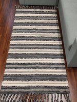 Hand-weaved 100% Cotton Rug with set of 2 Cushion Covers - SanskrutiHomes 
