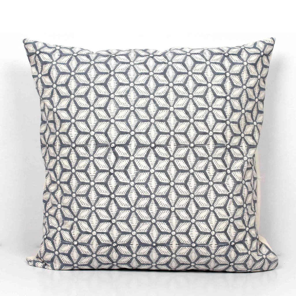 Hand-block Cotton Cushion Covers - SanskrutiHomes 