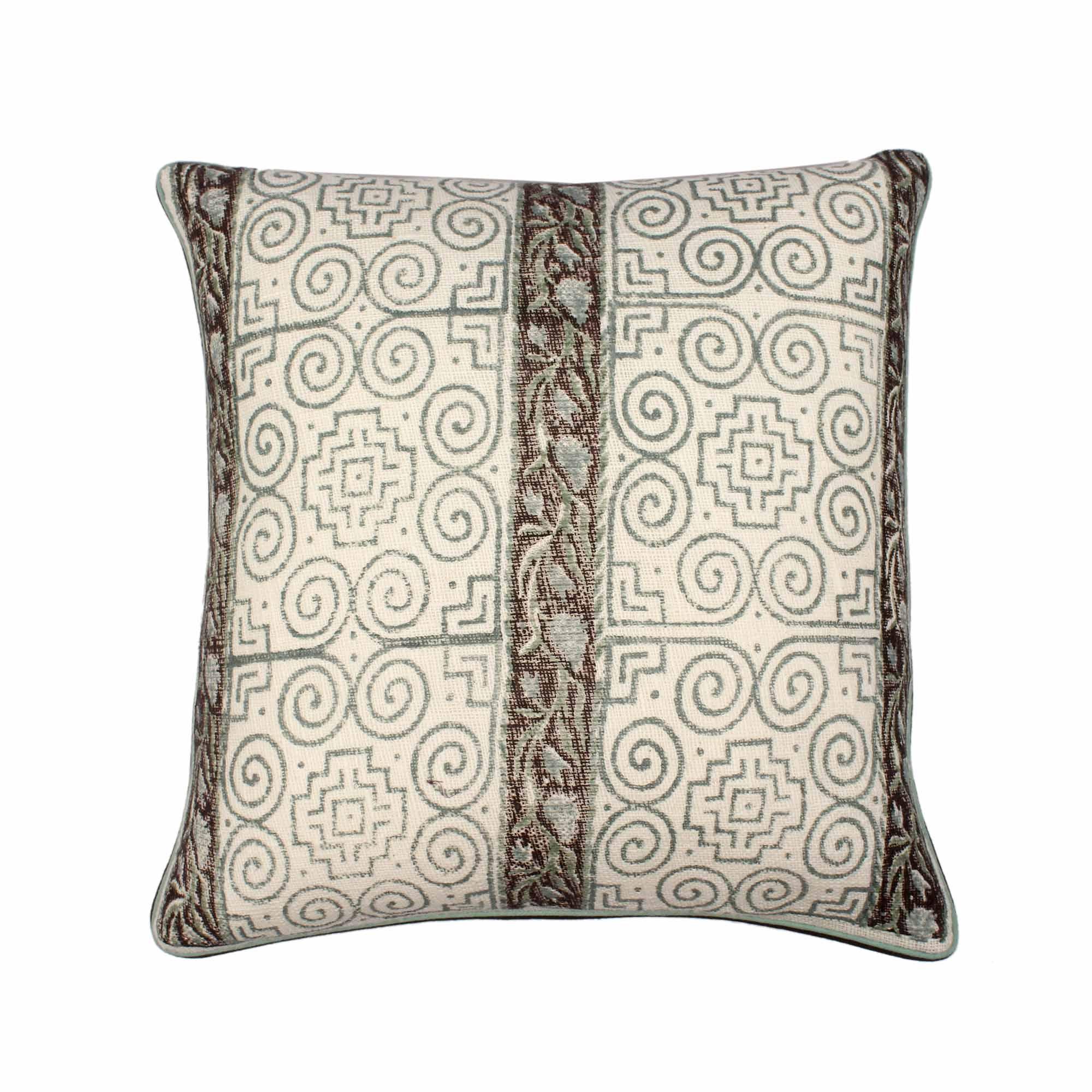 Hand-made blockprint Cotton Cushion Covers - SanskrutiHomes 