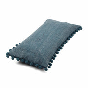 Hand-Made Cotton Blue Pillow Cover