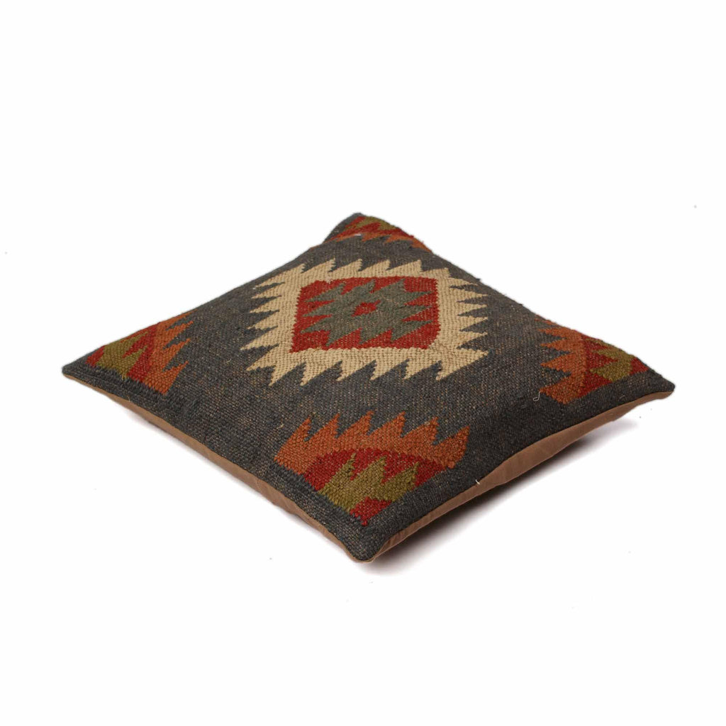 Ikhats Set of 3 Jute Multicolor Cushion Cover - SanskrutiHomes 