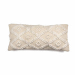 Hand-made Cotton Off-White Pillow Cover - SanskrutiHomes 